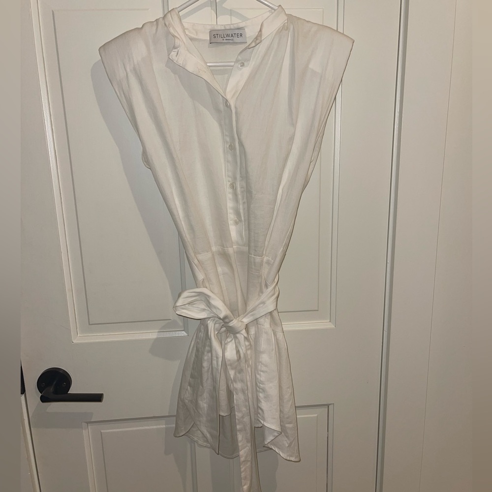 STILLWATER - Moving On Sleeveless Mini Dress
